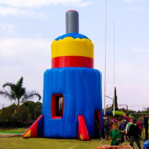 INFLATABLE ROCKET PARACHUTE